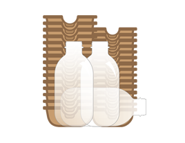 Ecologic Recyclable Packaging Graphic