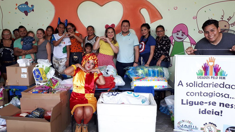 Jabil Manaus Connects to do Good