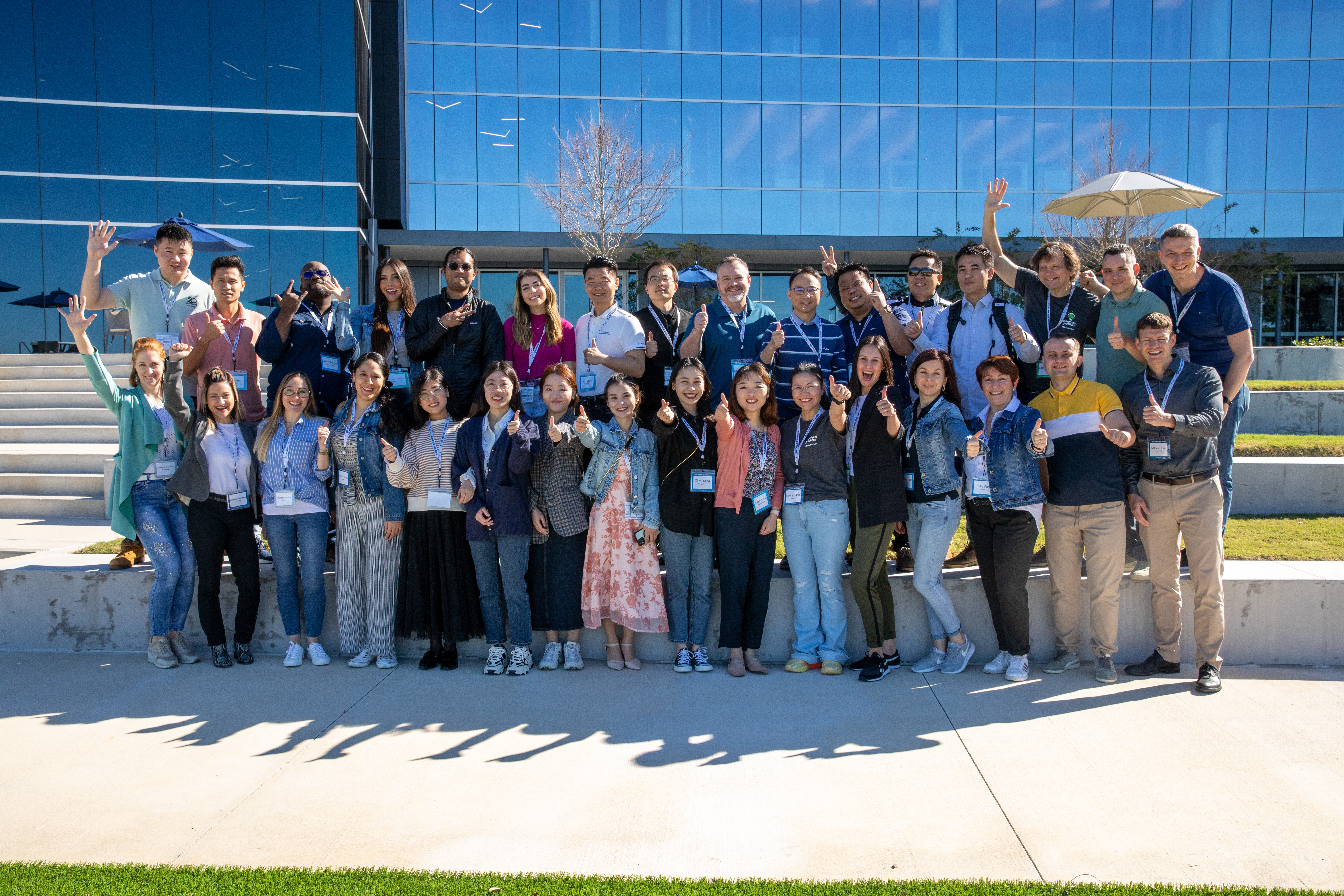 Group photo of Deliver Best Practices global finals participants. 