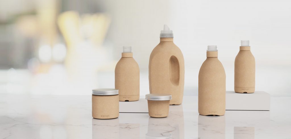 Ecologic Sustainable Water Bottle Packaging