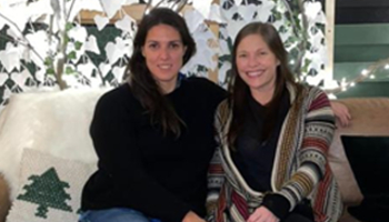 Silvia and Cassie connected for the first time in-person in NY this last holiday season after working together for nine months.